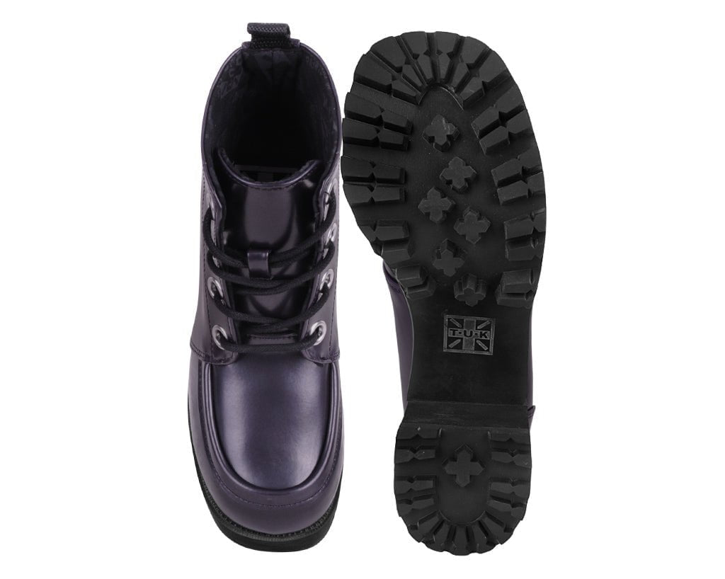 A3231L Purple Rub-Off Ankle Nosebleed Boot