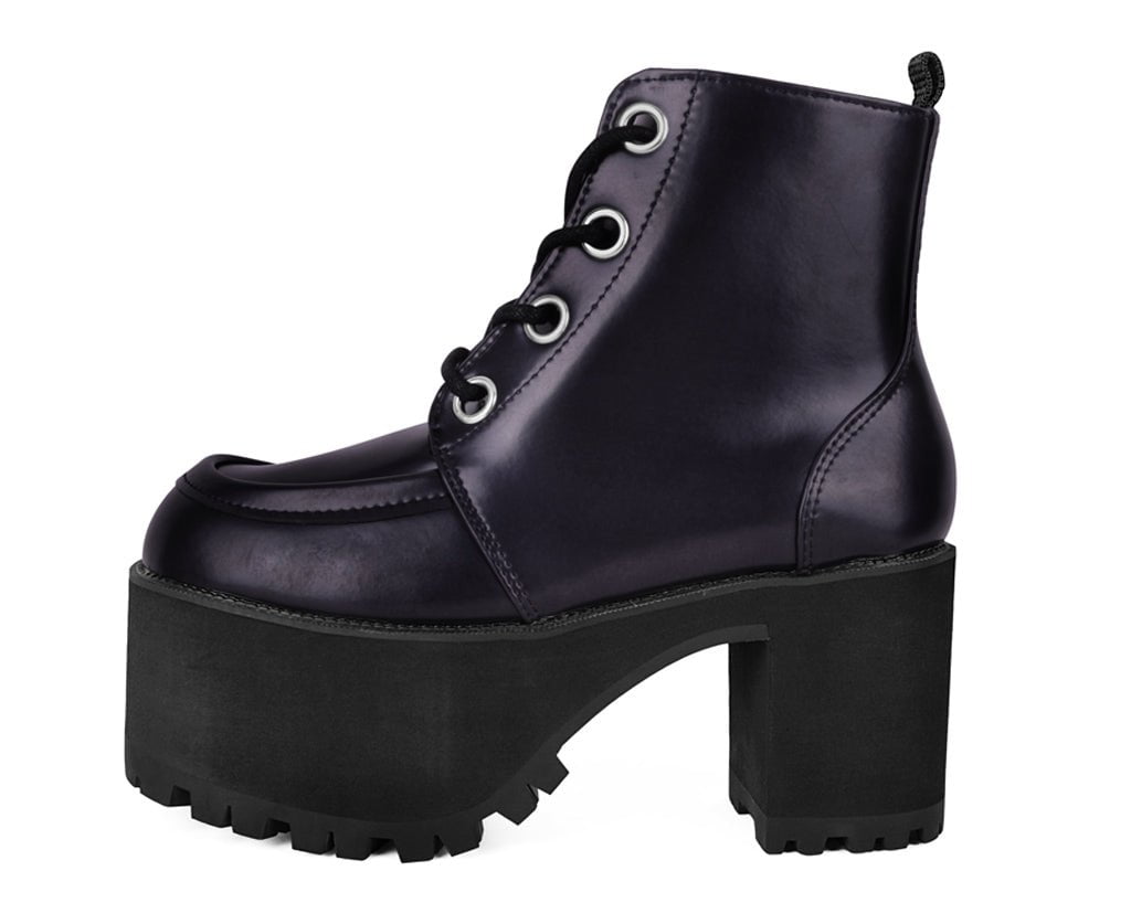 A3231L Purple Rub-Off Ankle Nosebleed Boot