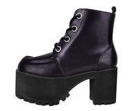 A3231L Purple Rub-Off Ankle Nosebleed Boot