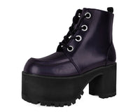 A3231L Purple Rub-Off Ankle Nosebleed Boot