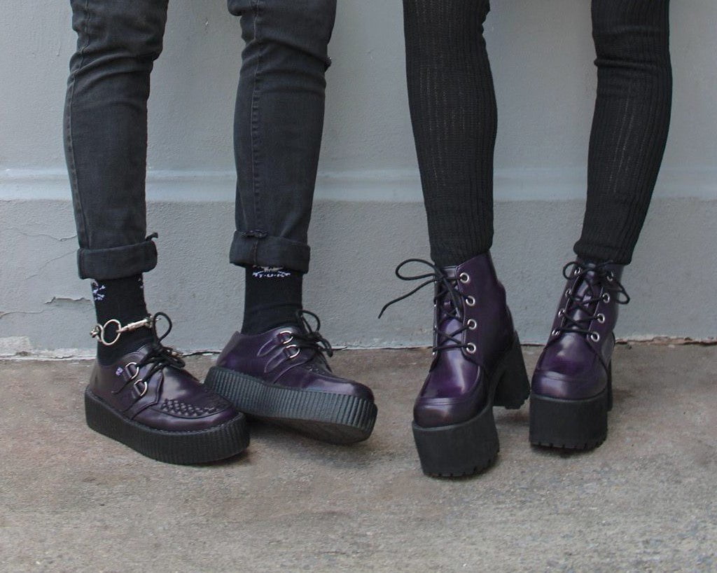 V3232 Purple Rub-Off Mondo Creeper