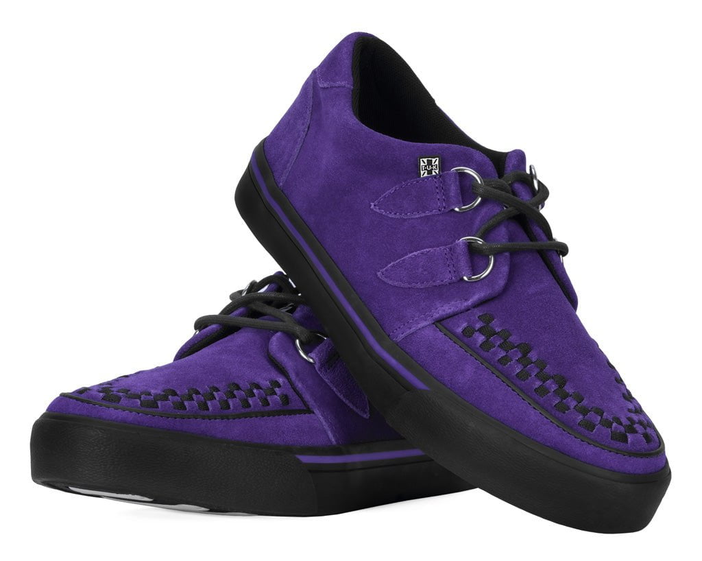 A3034 Purple Suede Sneaker