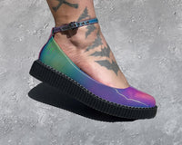 A3307L Rainbow Iridescent Ballet Creeper