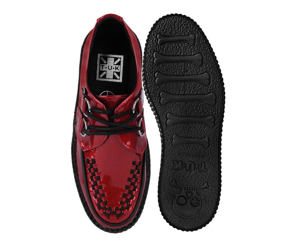 Red Patent Viva Mondo Creeper - T.U.K.V3256-03