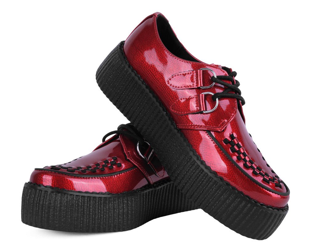 Red Patent Viva Mondo Creeper - T.U.K.V3256-03