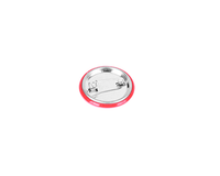 Red & White Skull Logo Pin - T.U.K.P0066-OS