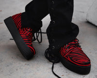 Red Zebra Viva Mondo Creeper - T.U.K.V3335-03
