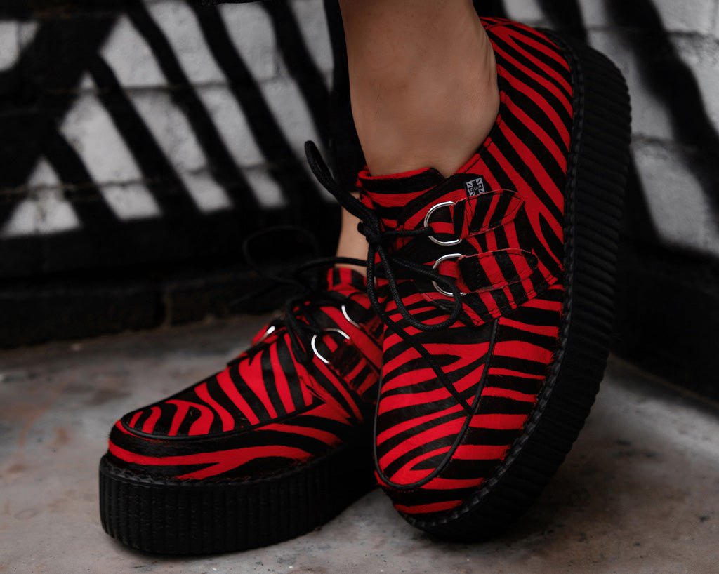 Red Zebra Viva Mondo Creeper - T.U.K.V3335-03