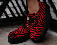 Red Zebra Viva Mondo Creeper - T.U.K.V3335-03