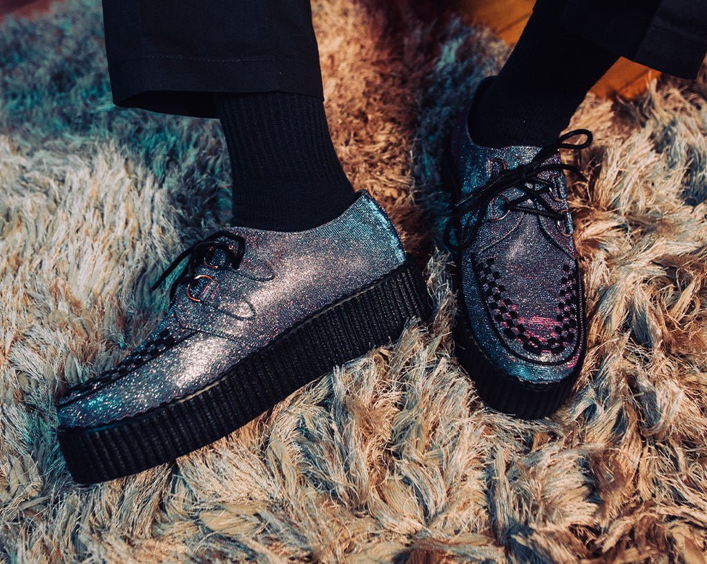 V3244 Reflective Leopard Shimmer Viva Mondo Creeper