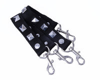 SA16 Silver Pyramid Stud Bondage Strap