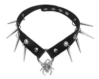 CK03 Spiked Spider Choker CK03-OS