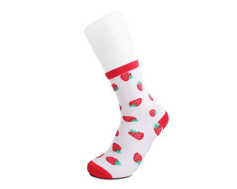 TSK1169 Strawberry Mesh Sock TSK1169-OS