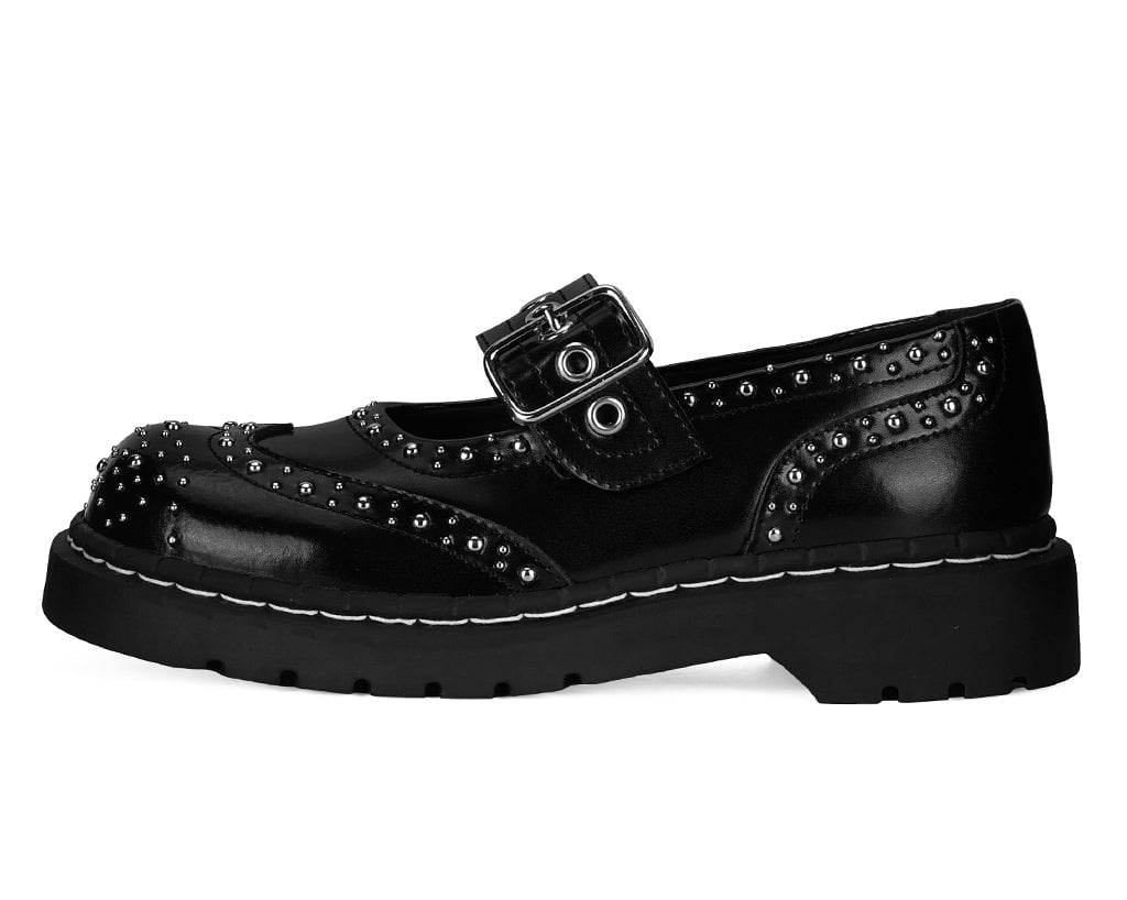 T2357 Studded Brogue Mary Jane