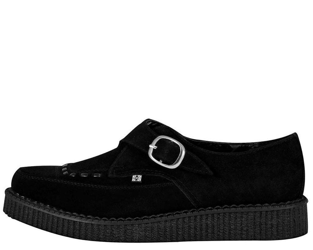 Suede Pointed Buckle Creeper - T.U.K.A8139-03