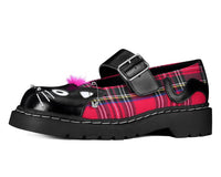 Tartan Punk Rock Kitty Mary Jane - T.U.K.T2380-05