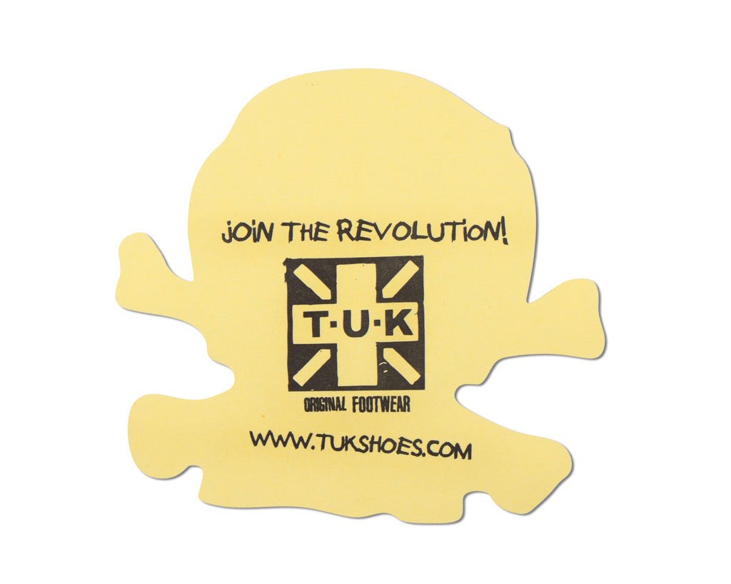 P0080-OS TUK Skull Logo Sticker P0080-OS