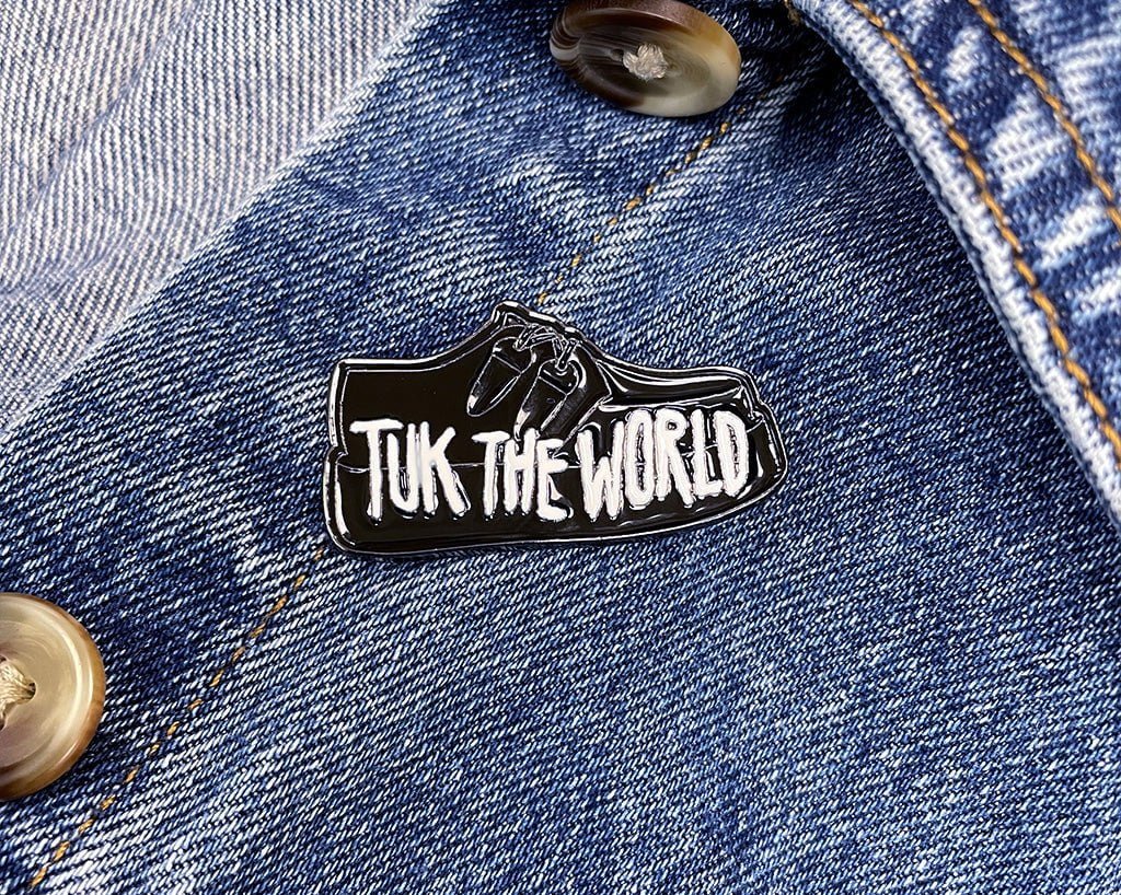 P0070 TUK The World Creeper Enamel Pin P0070