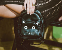 BG10 TUKskin Black Kitty MIni Backpack BG10