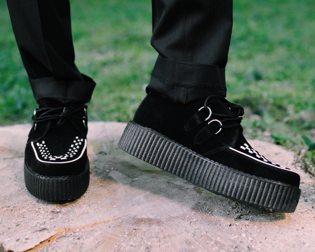 V8366 Two Tone Suede Viva Mondo Creepers