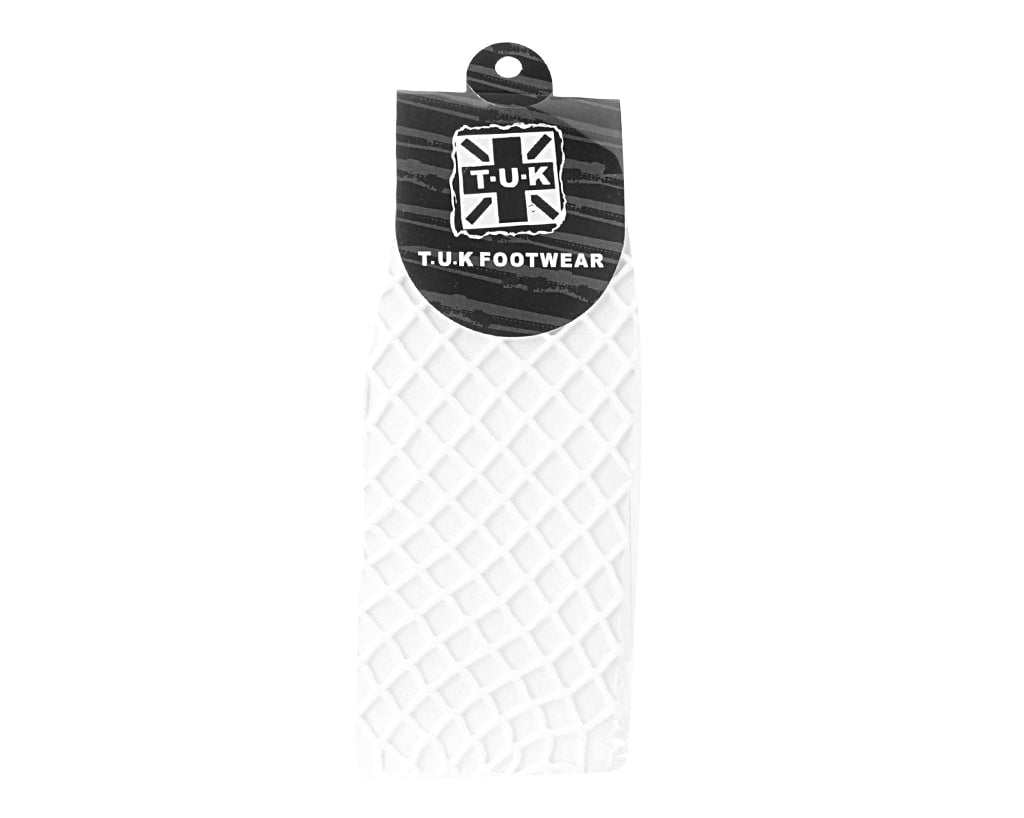 TSK1172 White Fishnet Knee-High Sock TSK1172-OS