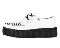 White Leather Viva Mondo Creeper - T.U.K.V6803-03