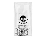 TSK1176 White Spider Thigh High Sock TSK1176-OS
