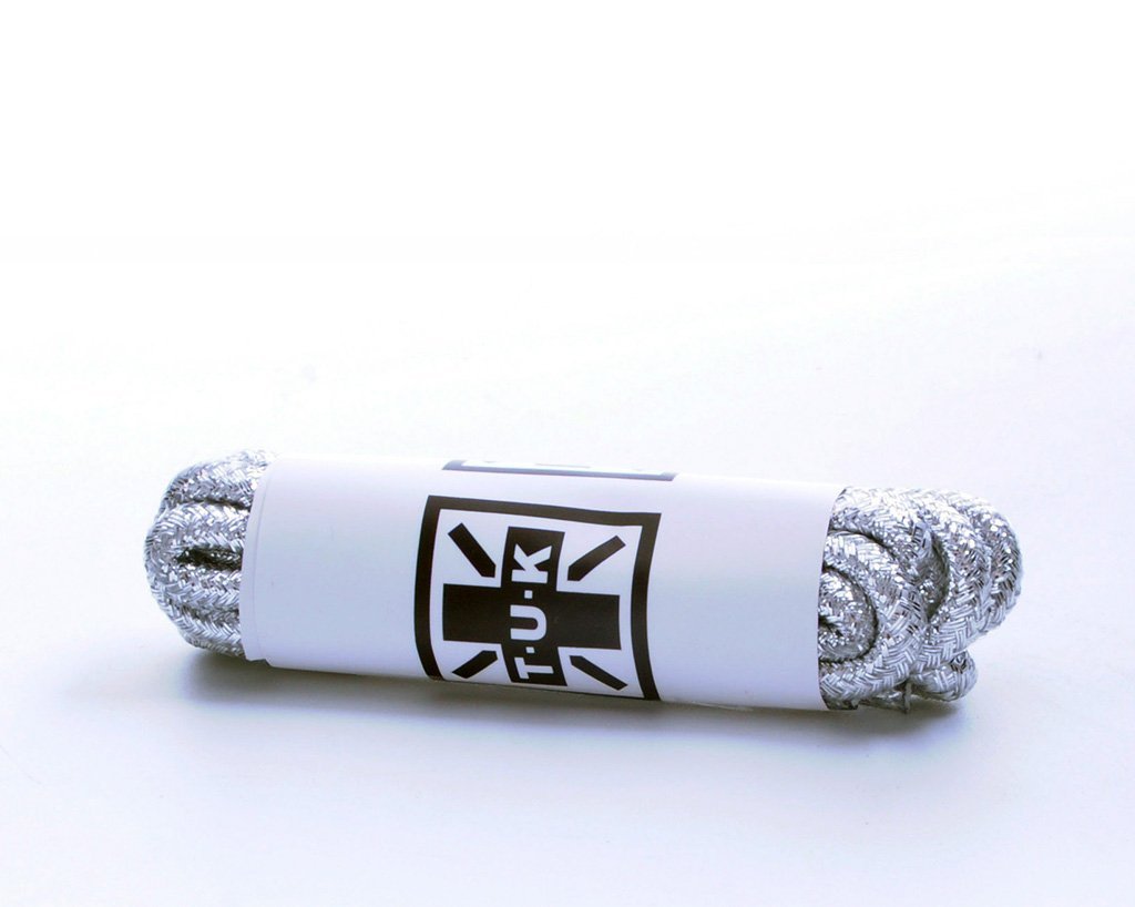 LC013-120SLV-OS 120 CM Silver Round Laces LC013-120SLV-OS