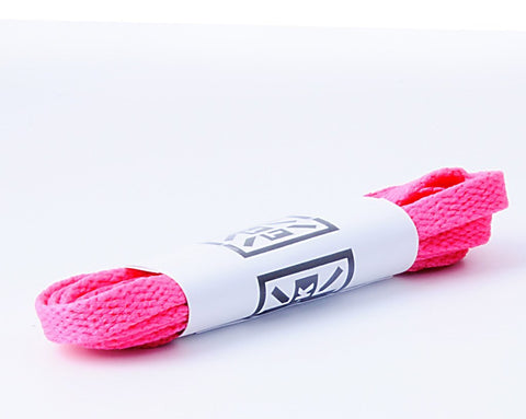 LC031-75-PNK 75 CM Hot Pink Flat Laces LC031-75-PNK-OS