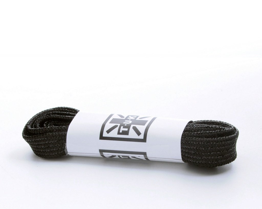 LC015-75-MBF 75 CM Metallic Black Flat Laces LC015-75-MBF-OS