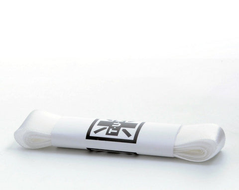 LC018-75-WHS 75 CM White Satin Laces LC018-75-WHS-OS