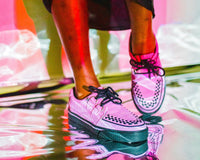 Pink Suede VLK Sneaker