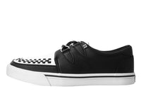 Black & White 2-Ring Creeper Sneaker