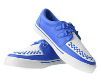 Blue & White 2-Ring Creeper Sneaker