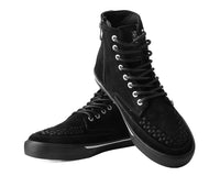 Black Suede 8-Eye Sneaker Boot