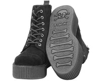 Black Suede Viva Mondo Boots - T.U.K.