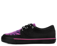 Black & Pink Leopard VLK Sneaker 