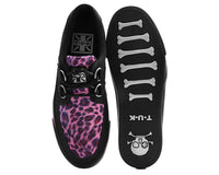 Black & Pink Leopard VLK Sneaker 