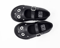 Black & White Kitty Mary Jane Toddler Sneaker