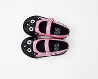 Black & Pink Kitty Mary Jane Toddler Sneaker