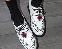 Burgundy Victorian Bolo Shoe Tie