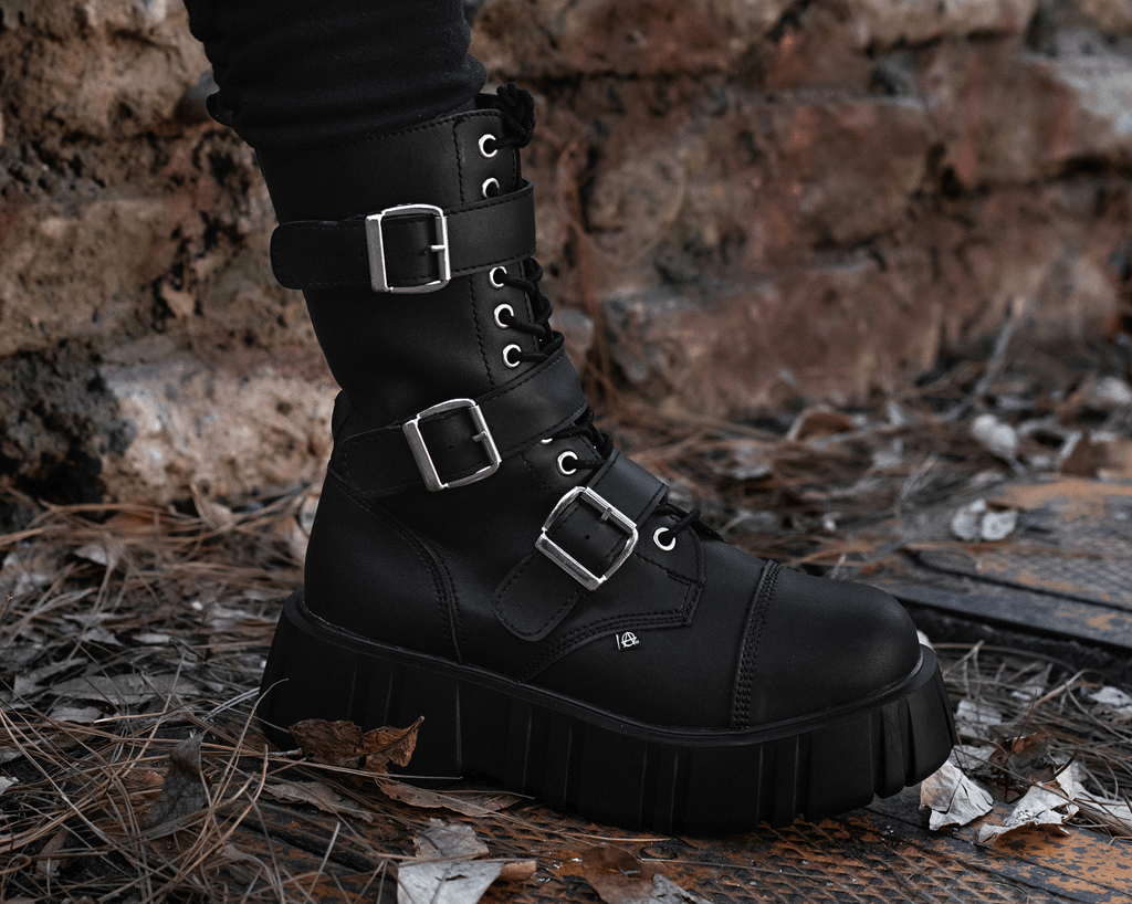 Buckle 2025 boots black