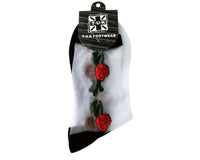 Red Rose Sheer Sock  