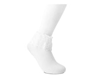 Women's White Lolita Sock