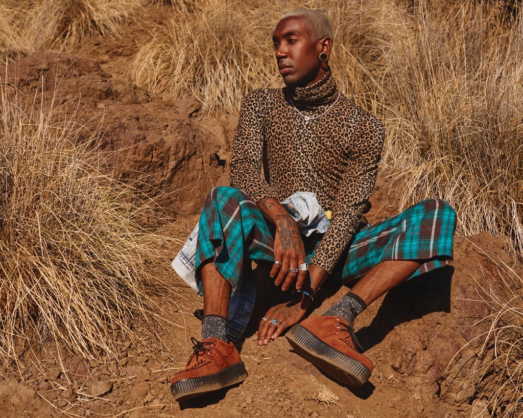 Brown Suede Mondo Creeper