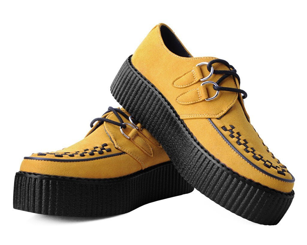V-CREEPER-573, Men's 2 Lace-Up Creeper Ankle Shoes 