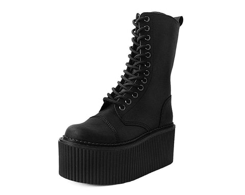 S9792 Black 12-Eye Casbah Stratocreeper Boot