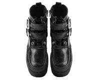 A9580L Black 2-Buckle Nosebleed Boot