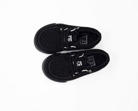 A9723B Black 2-Ring Creeper Toddler Sneaker