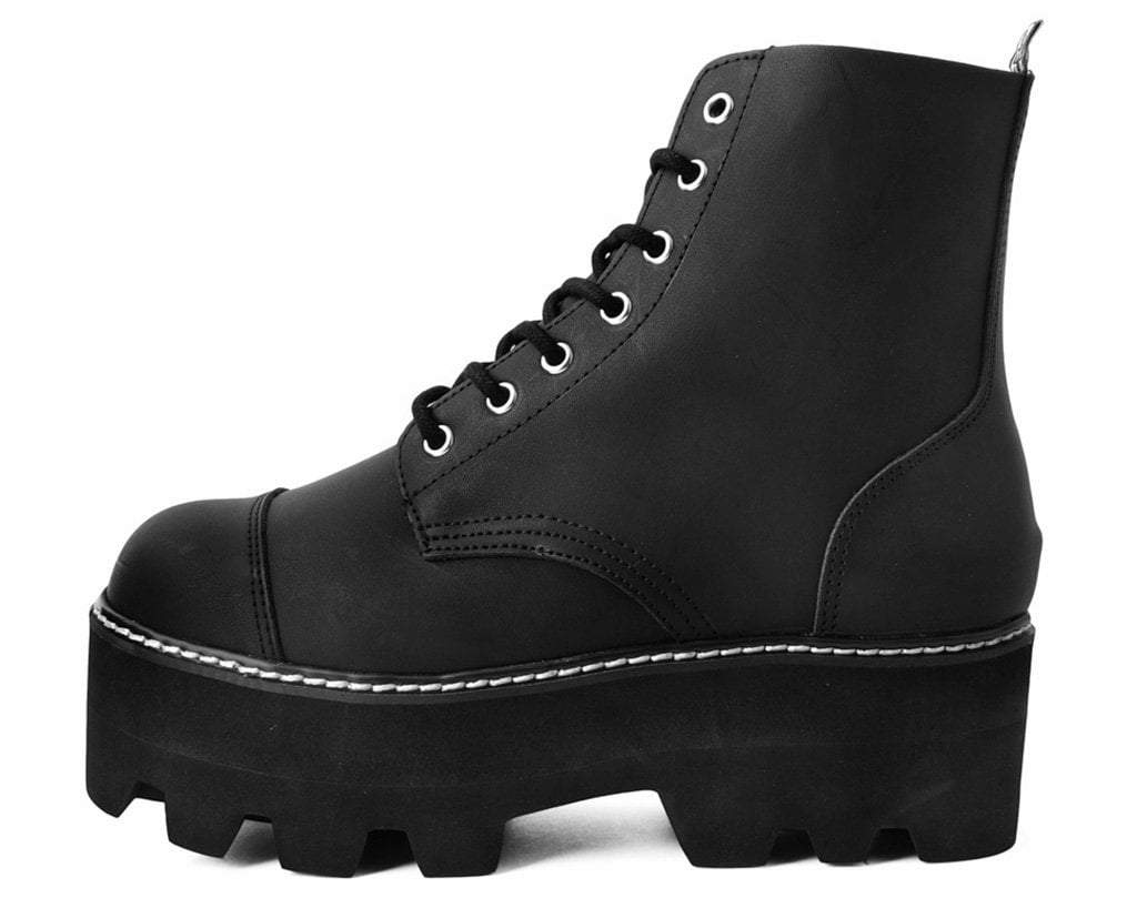 A9670 Black 7-Eye Dino Lug Sole Boot
